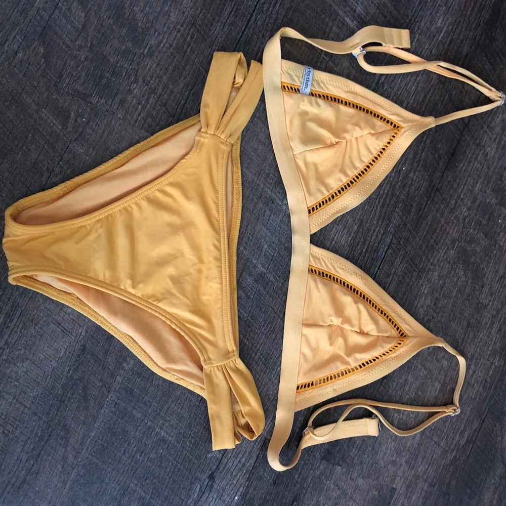 Rhythm bikini set yellow